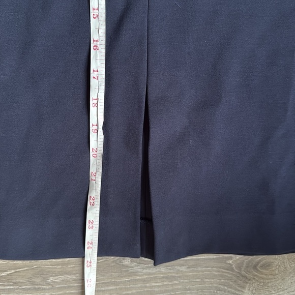 MM Lafleur Greenpoint Pencil Skirt in Navy Blue 0 - Picture 5 of 8
